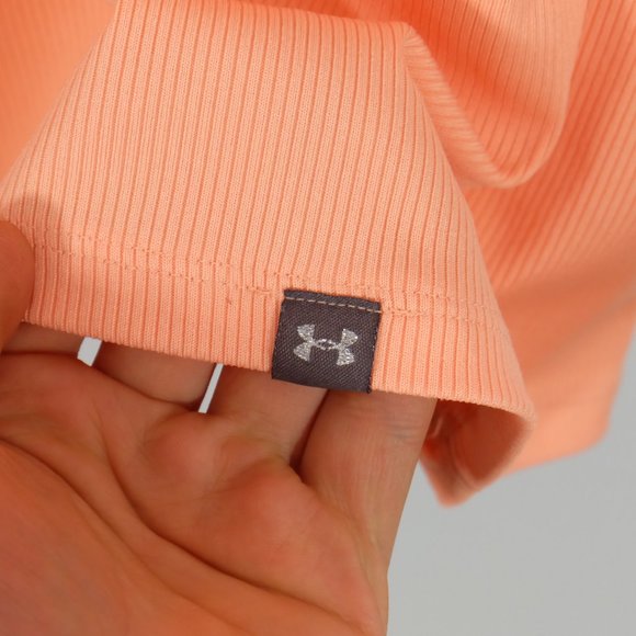 Under Armour Tank Top Womens Small Pin Ribbed Stretch Lightweight Summer Gym - Picture 8 of 9